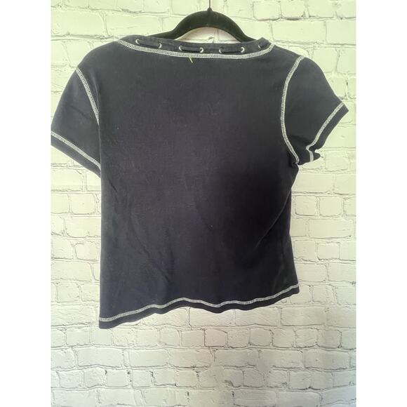 Villager Women’s Dark Blue Blouse Size M - Picture 3 of 3